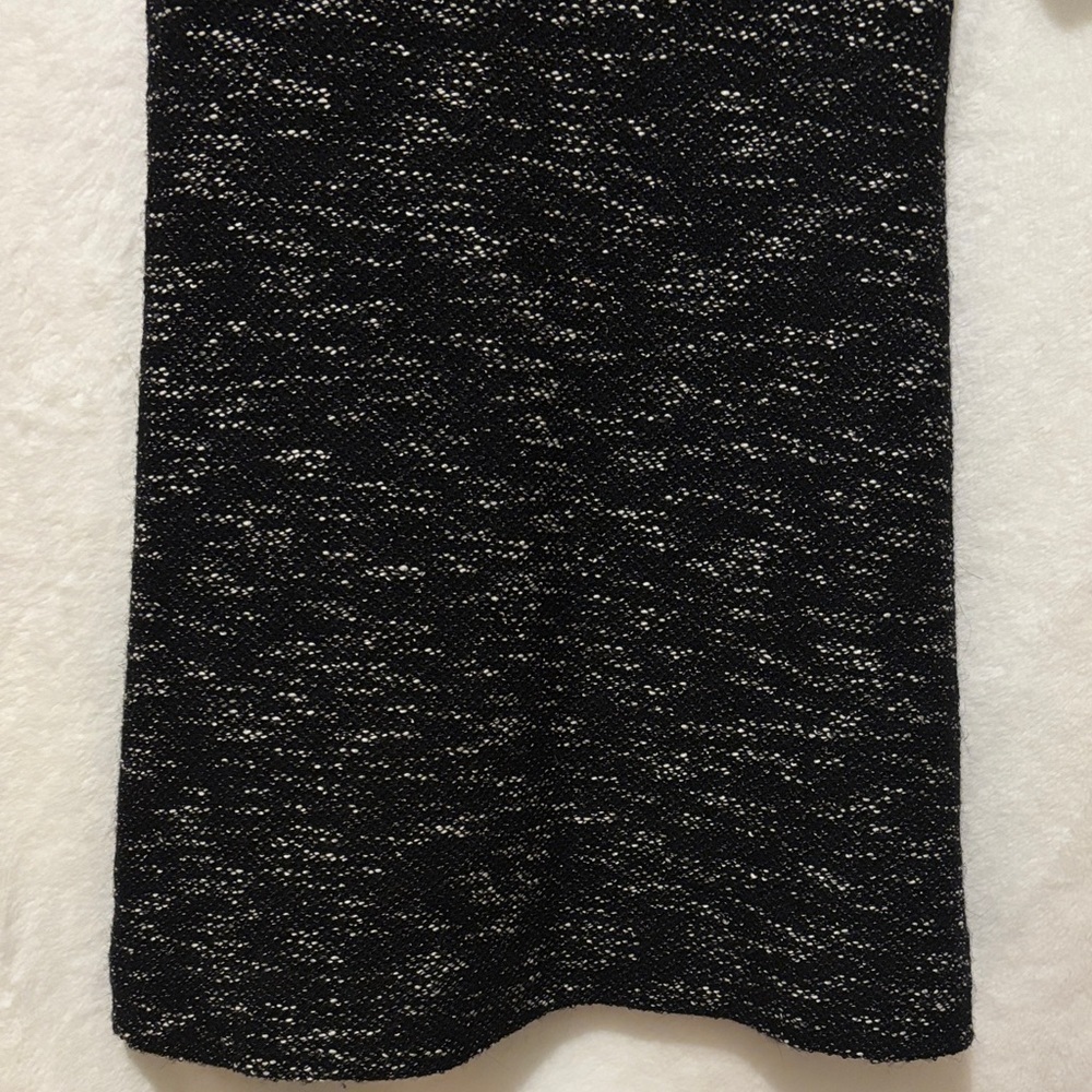 Alice + Olivia Textured Black and White Mini Dress - Picture 3 of 8
